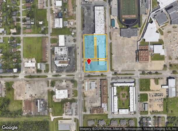 1001 S Broadway St, La Porte, TX Parcel Map