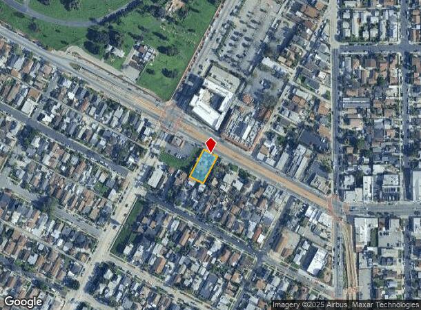 3416 E 1St St, Los Angeles, CA Parcel Map