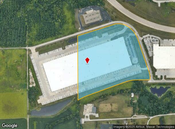 9101 Orly Rd, Indianapolis, IN Parcel Map