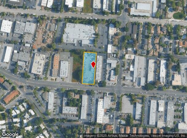  2452 Old Middlefield Way, Mountain View, CA Parcel Map