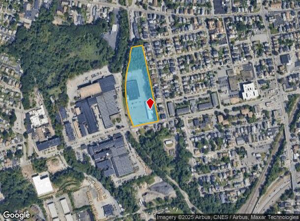 459 Mineral Spring Ave, Pawtucket, RI Parcel Map