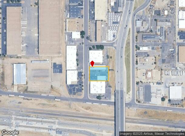  3740 Paris St, Denver, CO Parcel Map