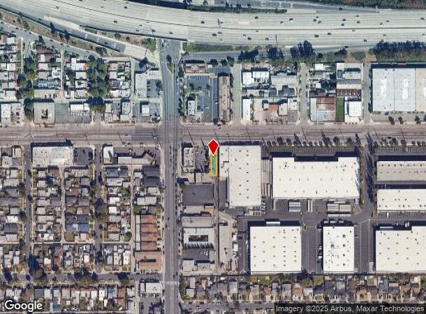  2020 E Artesia Blvd, Long Beach, CA Parcel Map