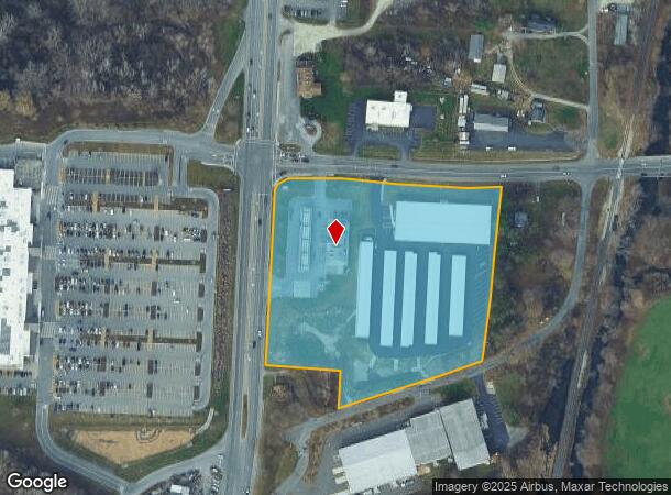  1366 Curran Hwy, North Adams, MA Parcel Map