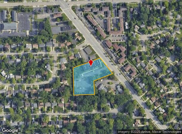 1785 W Stadium Blvd, Ann Arbor, MI Parcel Map