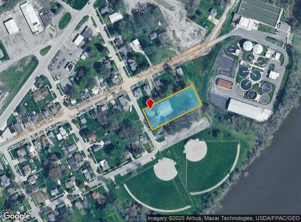  620 Stout St, Napoleon, OH Parcel Map