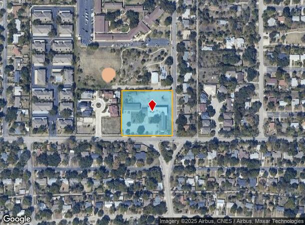 2659 Eisenhauer Rd, San Antonio, TX Parcel Map