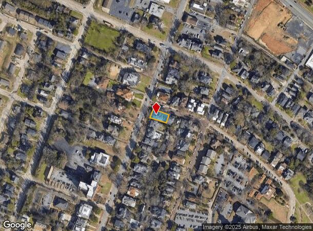  252 College St, Macon, GA Parcel Map