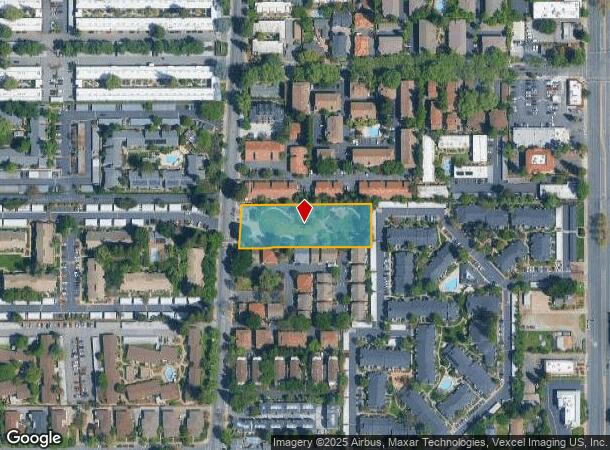  316 Union Ave, Campbell, CA Parcel Map