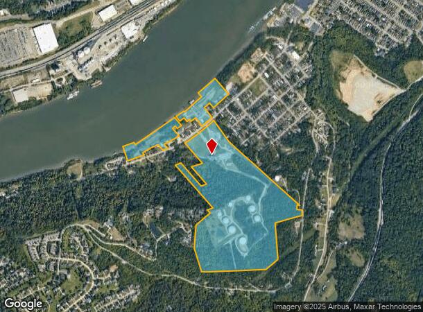  401 River Rd, Ft Mitchell, KY Parcel Map