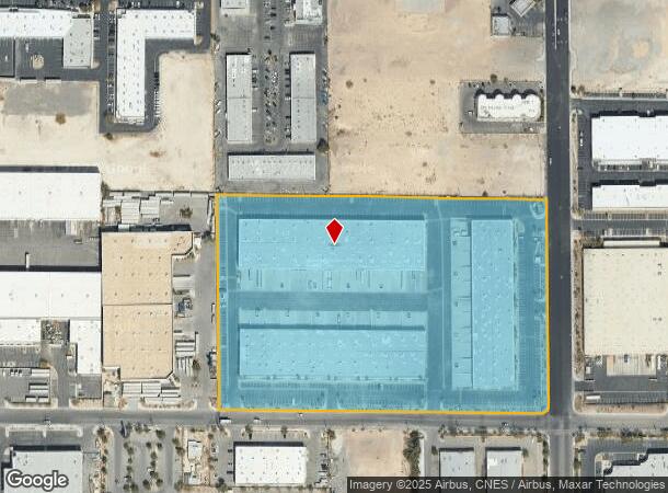  6672 Spencer St, Las Vegas, NV Parcel Map