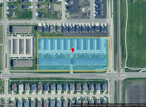  1830 40Th Ave S, Moorhead, MN Parcel Map