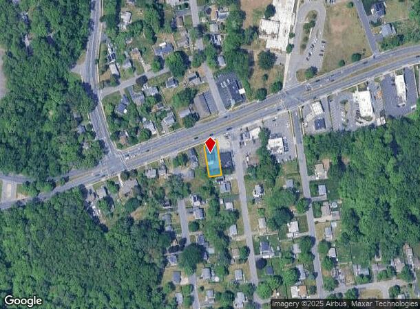  1344 Allen St, Springfield, MA Parcel Map