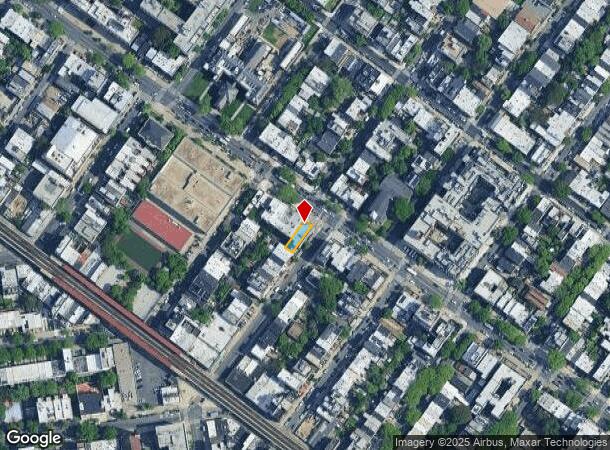  852 Bushwick Ave, Brooklyn, NY Parcel Map