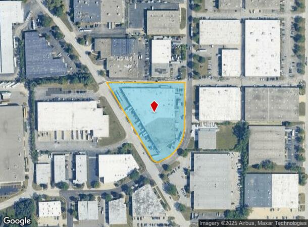 858 N Central Ave, Wood Dale, IL Parcel Map