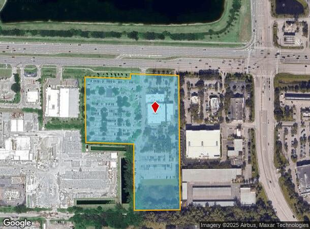 6870 Okeechobee Blvd, West Palm Beach, FL Parcel Map