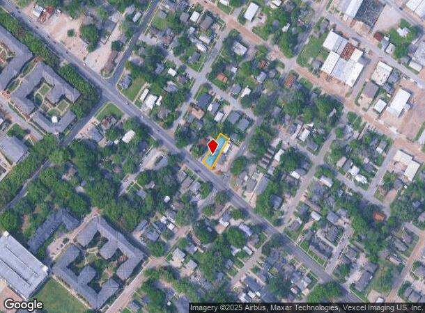 615 E University Ave, Lafayette, LA Parcel Map