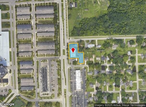  25354 Evergreen Rd, Southfield, MI Parcel Map