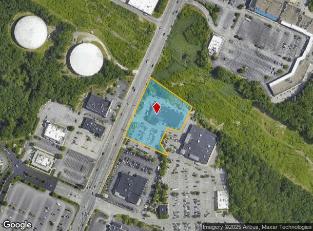  1316 Bald Hill Rd, Warwick, RI Parcel Map