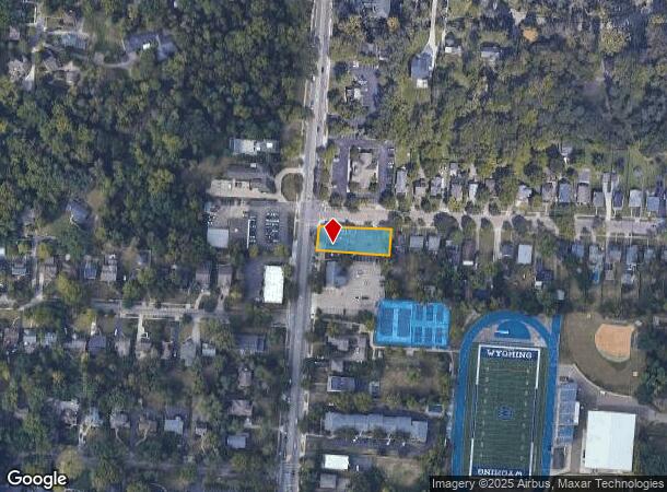  1210 Springfield Pike, Cincinnati, OH Parcel Map