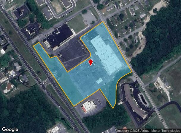 28595 Dupont Blvd, Millsboro, DE Parcel Map