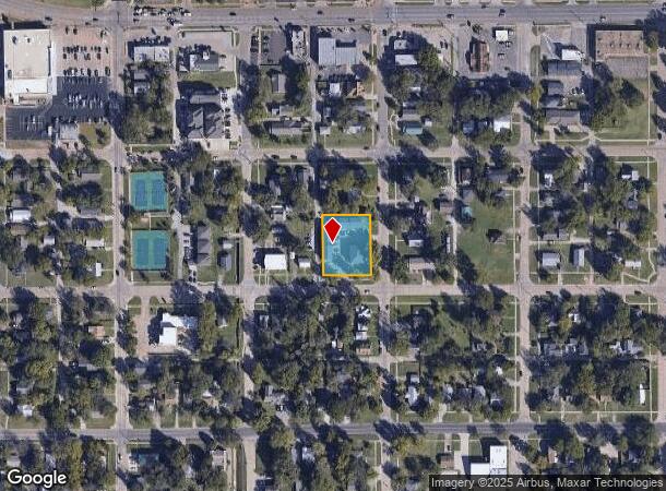  704 W 8Th Ave, Stillwater, OK Parcel Map