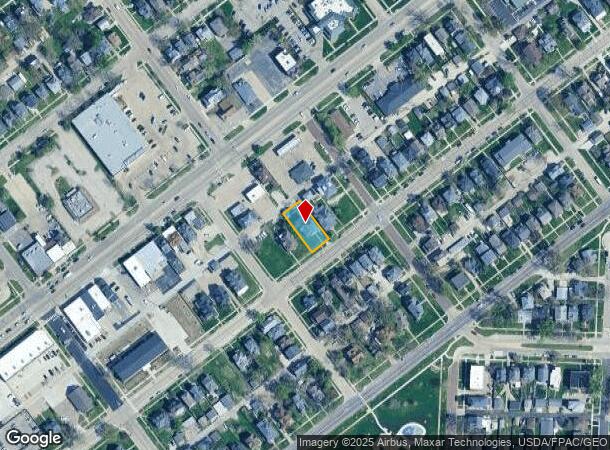  1570 2Nd Ave Se, Cedar Rapids, IA Parcel Map