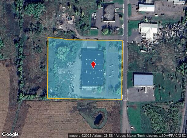 1325 S Frandsen Ave, Rush City, MN Parcel Map