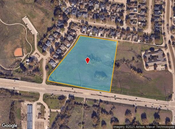  1901 Lakeview Pkwy, Rowlett, TX Parcel Map