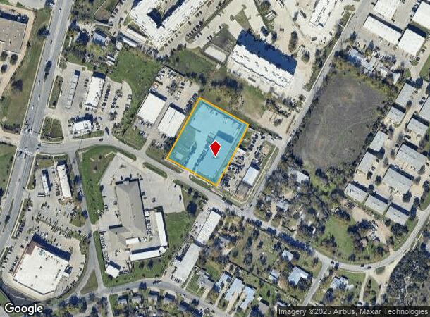 1516 Ferguson Ln, Austin, TX Parcel Map