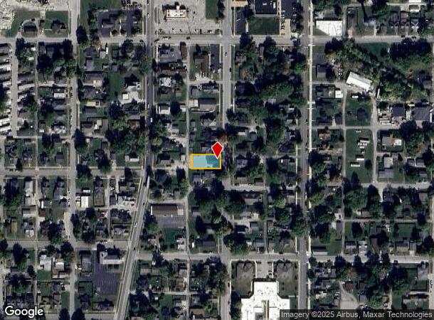  620 S Meridian St, Lebanon, IN Parcel Map