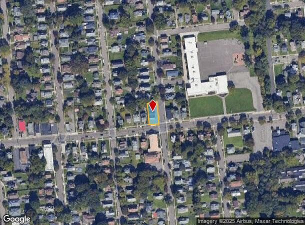 247 Robinson St, Binghamton, NY Parcel Map