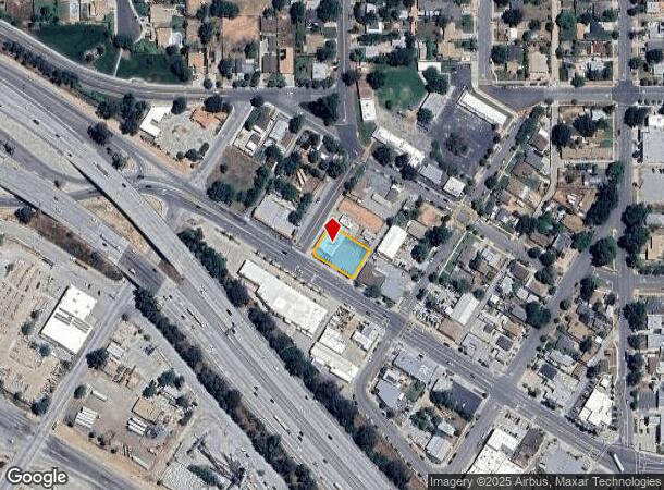 498 W Sixth St, Beaumont, CA Parcel Map