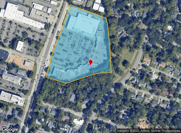 5500 Abercorn St, Savannah, GA Parcel Map