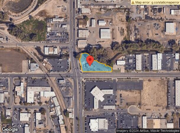  1336 E Main St, Visalia, CA Parcel Map