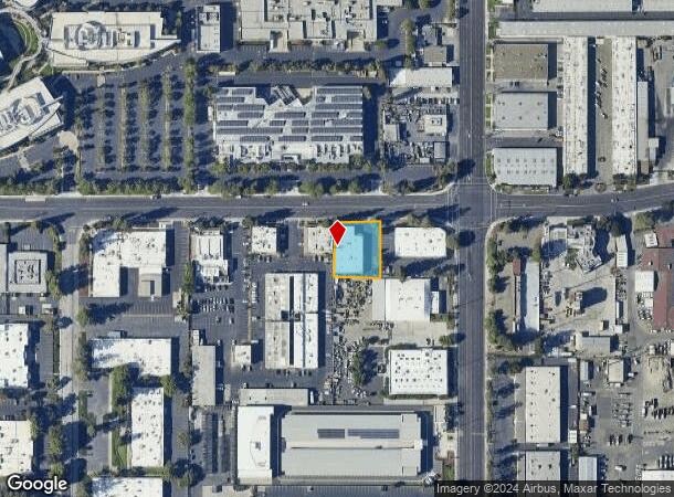  2054 Walsh Ave, Santa Clara, CA Parcel Map