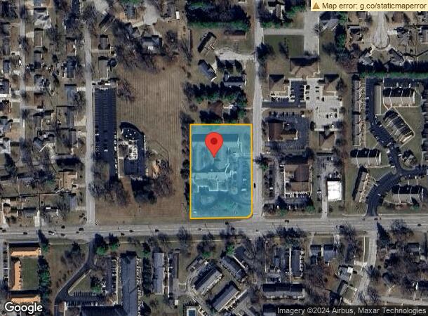  2564 Fox Pointe Dr, Columbus, IN Parcel Map