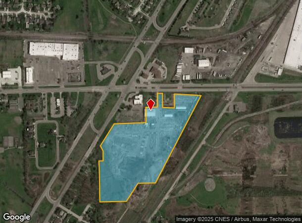  2805 Van Horn Rd, Trenton, MI Parcel Map