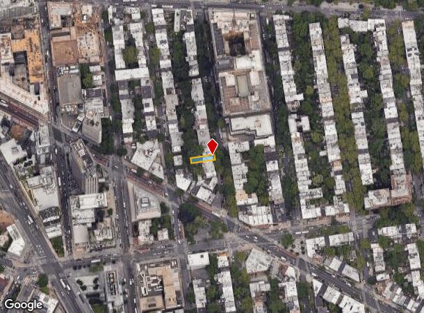 64 Fort Greene Pl, Brooklyn, NY Parcel Map