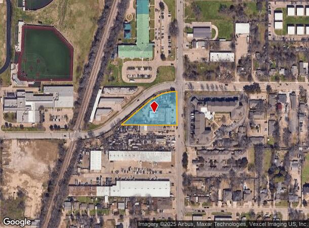 825 N Britain Rd, Irving, TX Parcel Map