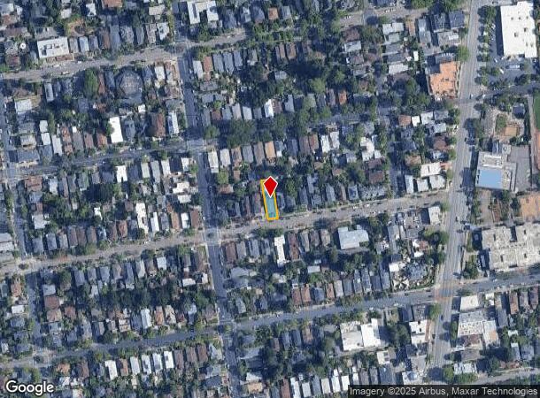 2319 Ward St, Berkeley, CA Parcel Map