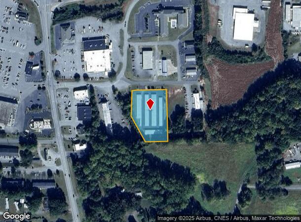  218 Ash St, Yadkinville, NC Parcel Map