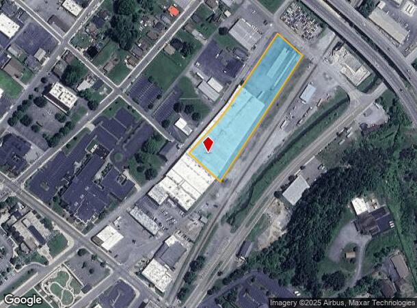  220 E Millard St, Johnson City, TN Parcel Map