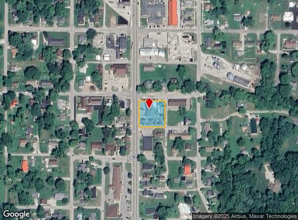 201 S Main St, Cloverdale, IN Parcel Map