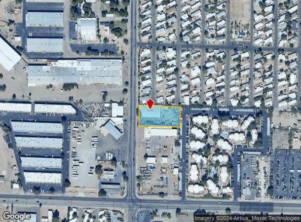  3660 N Romero Rd, Tucson, AZ Parcel Map