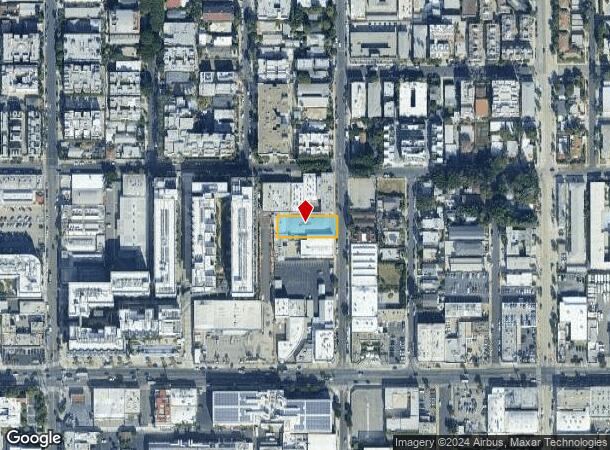  1145 Seward St, Los Angeles, CA Parcel Map