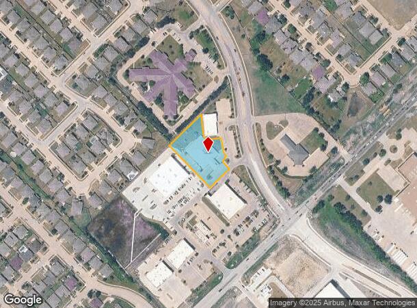 613 Ridgecrest Rd, Forney, TX Parcel Map