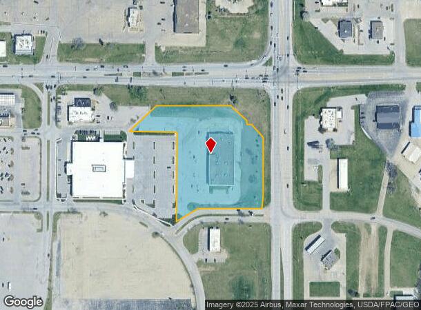 1301 E Army Post Rd, Des Moines, IA Parcel Map