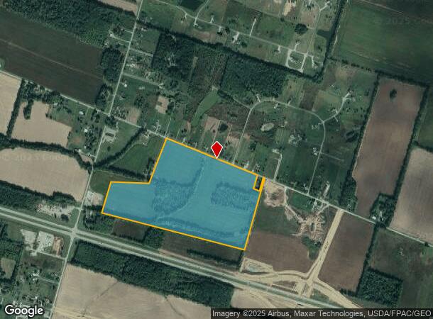  2848 Bardwell Rd W, Mount Orab, OH Parcel Map
