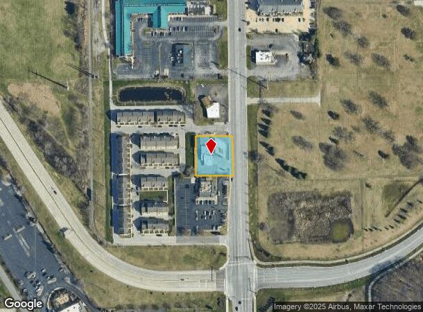  405 S Dixie Way, South Bend, IN Parcel Map